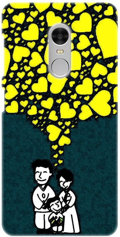 Smutty Back Cover for Mi Redmi 5 - Family Print  (Multicolor, Hard Case, Pack of: 1)
