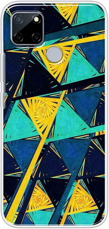 Print Zap Back Cover for Realme C12  (Multicolor, Flexible, Silicon, Pack of: 1)