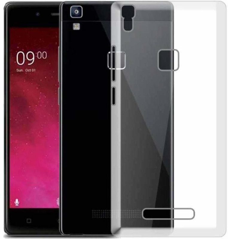 Allit Back Cover for Lava Z80, ID143  (Transparent, Dual Protection, Silicon, Pack of: 1)