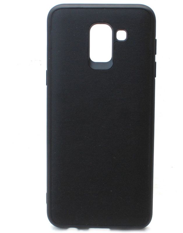 Fashion Back Cover for Samsung Galaxy J6  (Black, Pack of: 1)