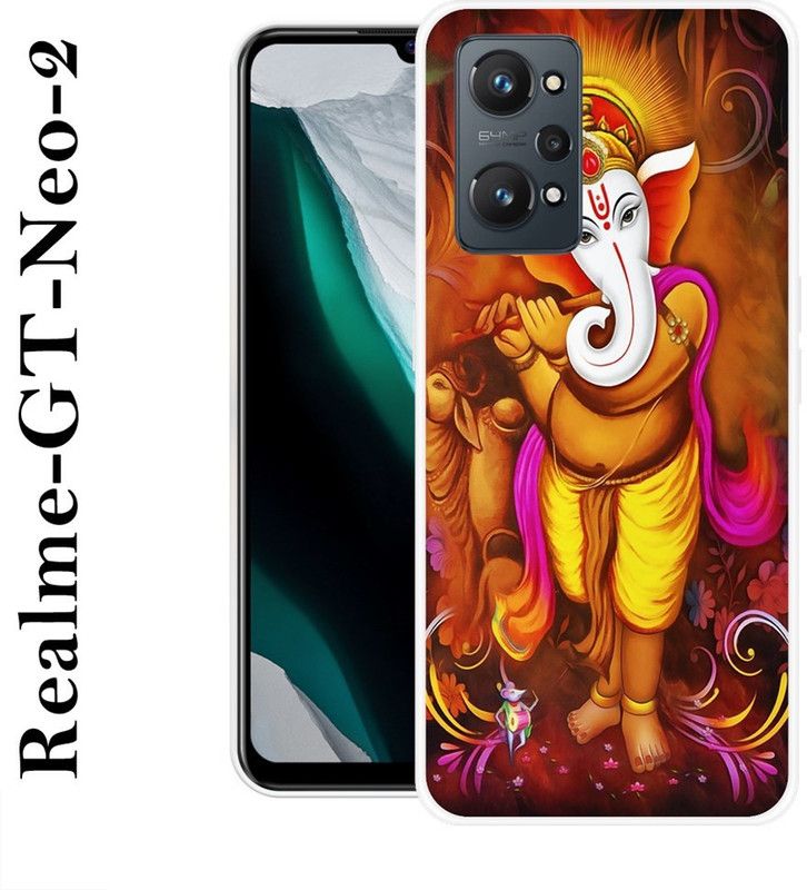 INDIALAND Back Cover for Realme GT Neo 2  (Multicolor, Silicon)
