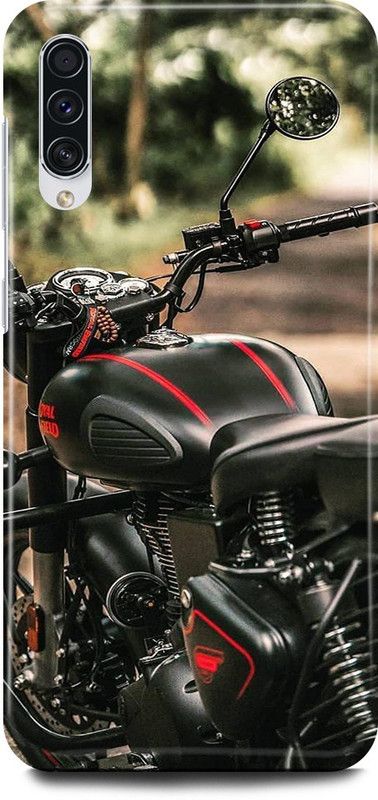 JUGGA Back Cover for SAMSUNG Galaxy A70, ROYAL, ENFIELD, BULLET, CLASSIC, BIKE, LOVER, RACER  (Grey, Hard Case, Pack of: 1)