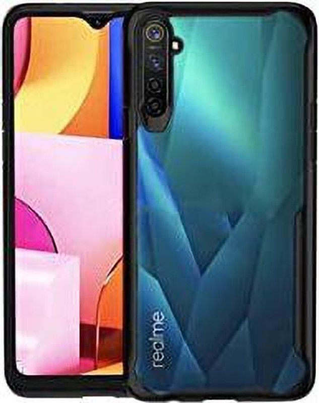 MIOW I CELL Back Cover for Realme 6 Pro  (Black, Pack of: 1)