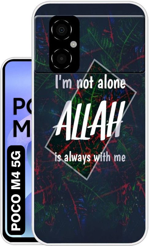 Case Club Back Cover for POCO M4 5G  (Multicolor, Grip Case, Silicon)
