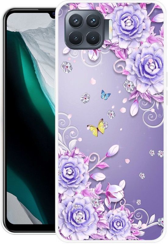 INDIALAND Back Cover for Oppo F17 Pro  (Multicolor, Grip Case, Silicon)