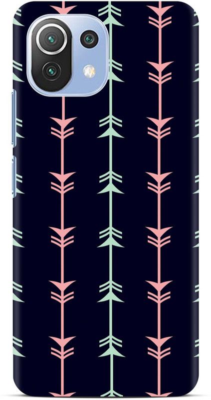 Sankee Back Cover for Mi 11 Lite  (Multicolor, Hard Case)