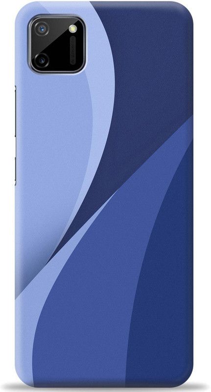 Loffar Back Cover for Realme C11  (Blue, Shock Proof, Pack of: 1)