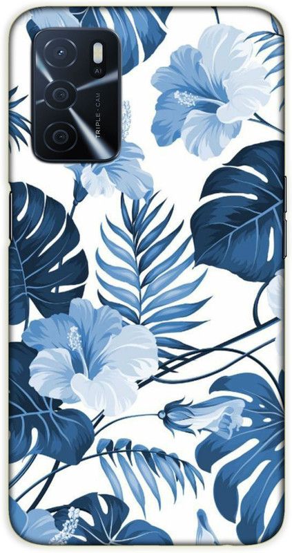 iprinto Back Cover for Oppo A53s 5G, Oppo A16 Patterns Back Cover  (White, Hard Case, Pack of: 1)