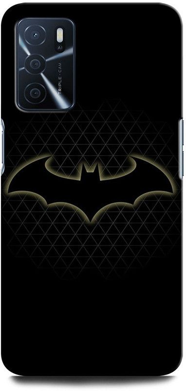 ORBIQE Back Cover for OPPO A16  (Black, Hard Case, Pack of: 1)