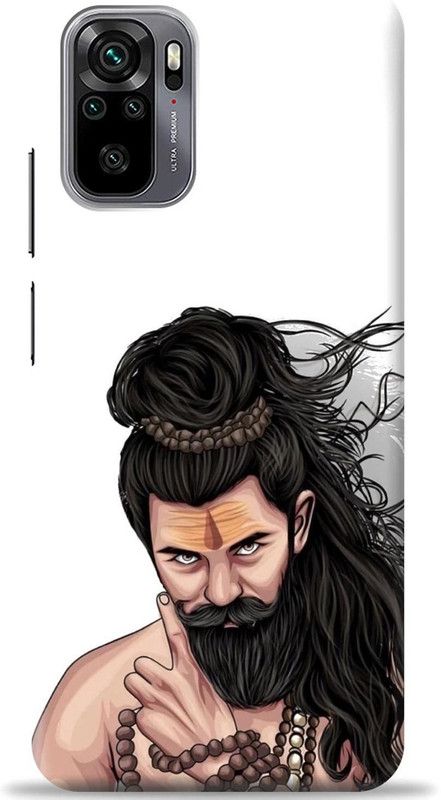 Loffar Back Cover for Mi Redmi Note 10S  (White, Shock Proof, Pack of: 1)