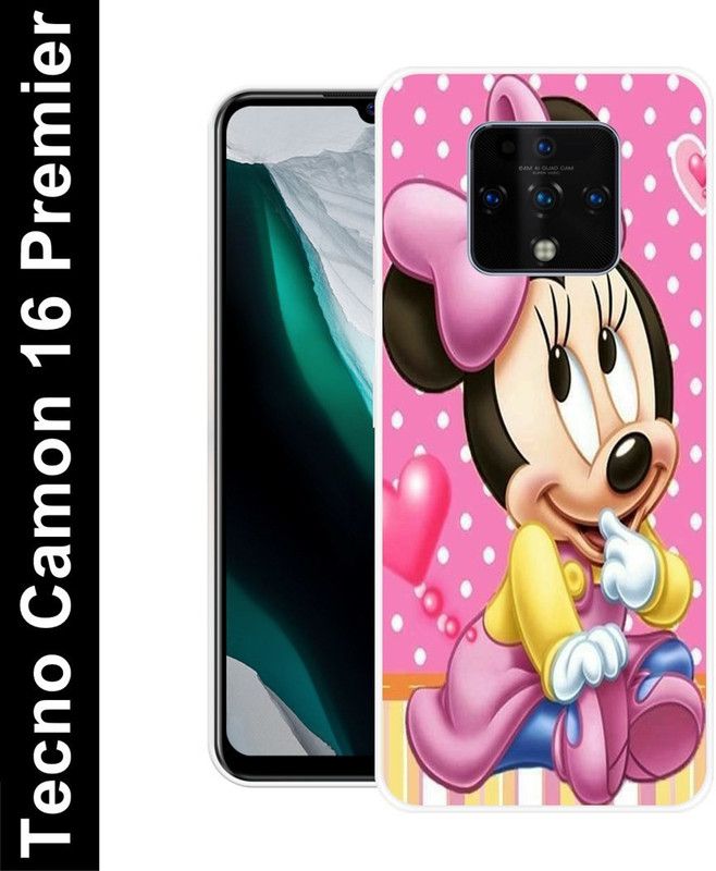 Aabra Back Cover for Tecno Camon 16 Premier  (Multicolor, Flexible, Silicon, Pack of: 1)