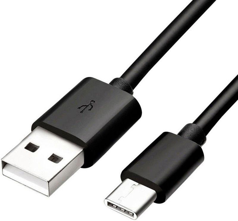 AMUNGUSS USB Type C Cable 1.2 m 3.1 Amp Fast Charging Cable USB Type C Cable ( Support Fast Charging & Data Sync )  (Compatible with Samsung S10 / S10Lite / S20FE / S20plus / S21, Black, One Cable)