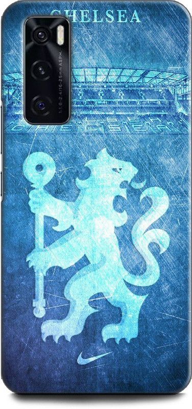 KEYCENT Back Cover for Vivo V20 SE, V2022 CHELSEA, FOOTBALL, BLUE, CLUB, SOCCER, POSTER  (Multicolor, Pack of: 1)