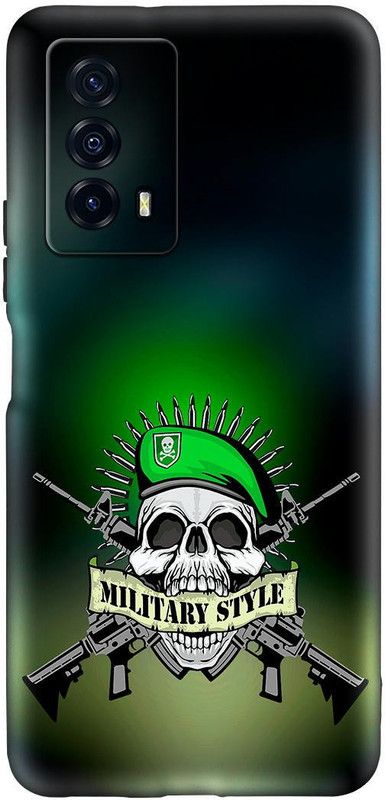 7printzone Back Cover for IQOO Z5  (Multicolor, Flexible, Silicon)