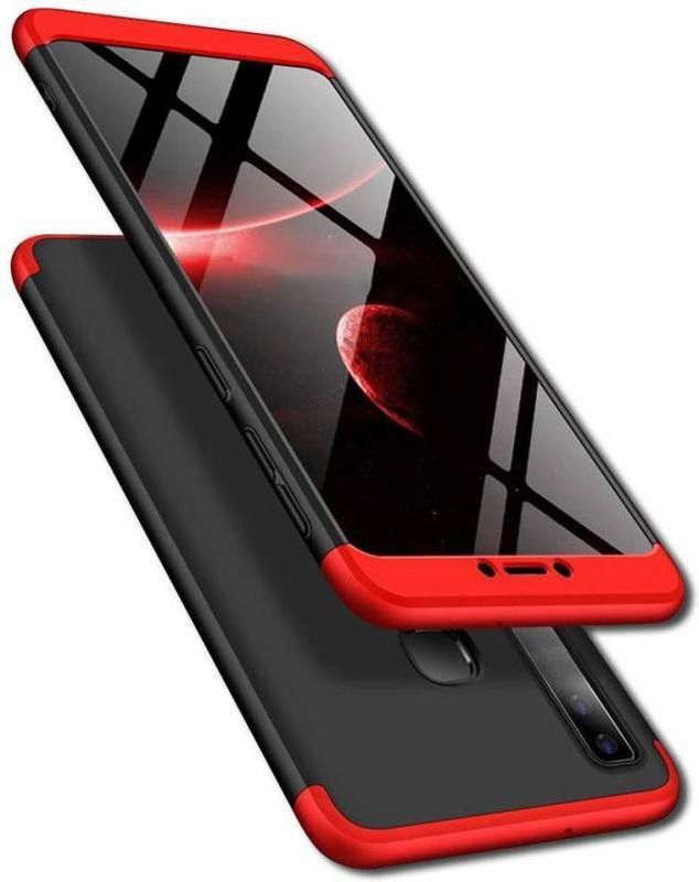 MOBIRUSH Front & Back Case for Samsung A9 2018 /A920  (Red, Dual Protection, Pack of: 1)