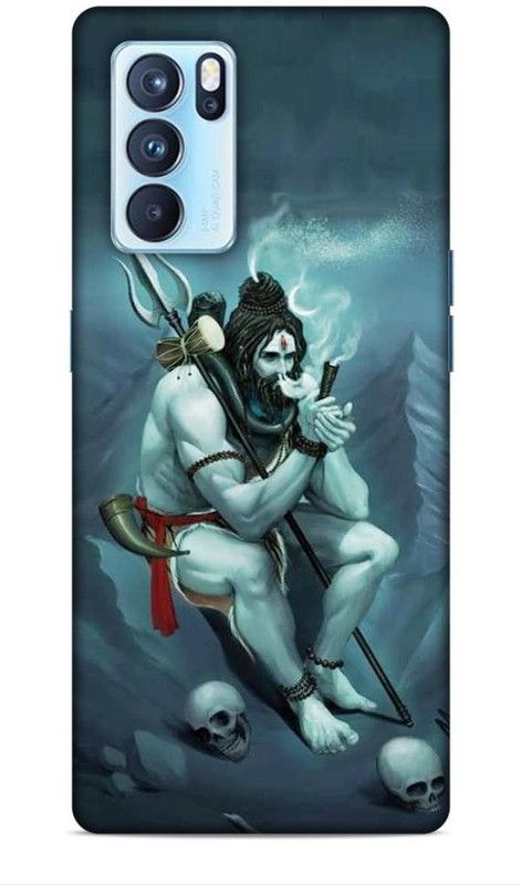 Keviv Back Cover for Oppo Reno 6 Pro 5G  (Blue, 3D Case, Pack of: 1)