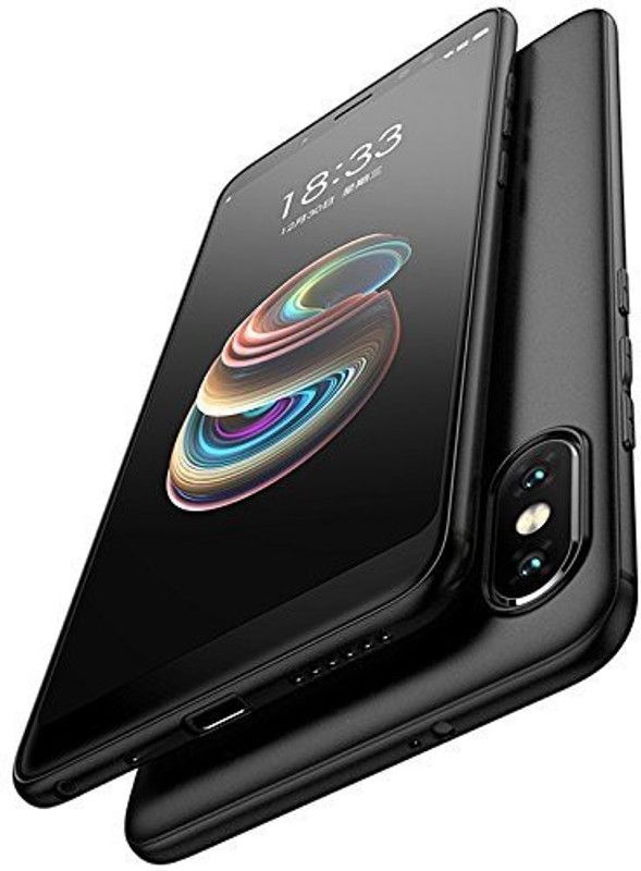 NIKICOVER Back Cover for Mi Redmi Note 5 Pro, Mi Redmi Note 5 Pro, Mi Redmi Note 5 Pro  (Black, Grip Case, Pack of: 1)