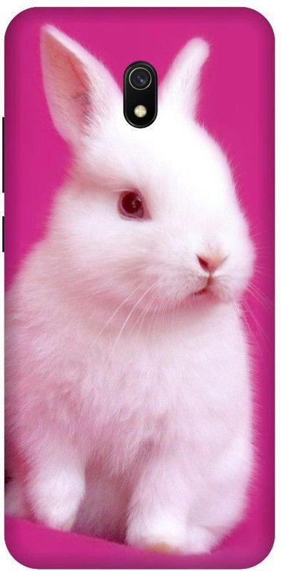 SSMORYA Back Cover for Redmi 8A Cute Rebbit Printed Back Cover  (Multicolor, Waterproof, Pack of: 1)
