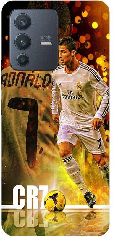 THE NARAYANA COLLECTIONS Back Cover for VIVO V23 5G- V2130-RONALDO BACK COVER,FOOTBALL,SPORTS  (Multicolor, Hard Case, Pack of: 1)