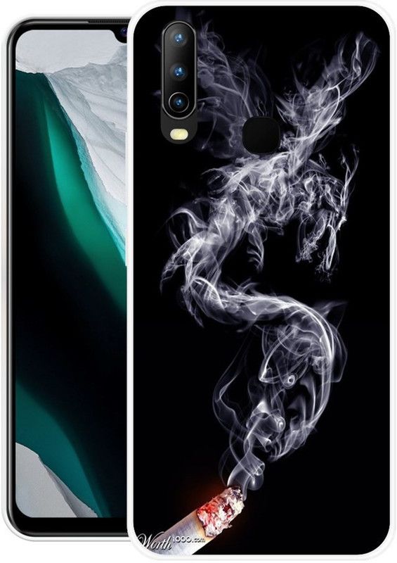 JAYFOX Back Cover for Vivo U10  (Black, White, Silicon)