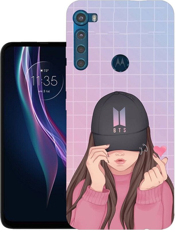 kridha Back Cover for Motorola Moto One Fusion Plus back cover, PAKF0002IN | Design_144  (Multicolor, Flexible, Silicon, Pack of: 1)