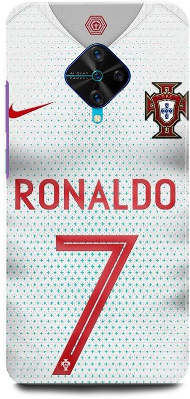 JUGGA Back Cover for Vivo S1 Pro, 1920, CRISTIANO, RONALDO, FOOTBALL, PLAYER, JUVENTUS  (White, Hard Case, Pack of: 1)