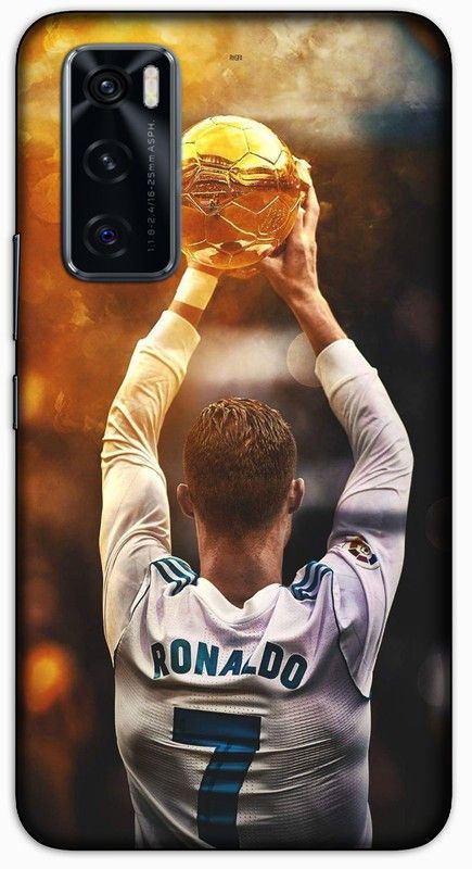 CROKIAN Back Cover for ViVO V20 SE Ronaldo Back Cover  (Multicolor, Hard Case, Pack of: 1)
