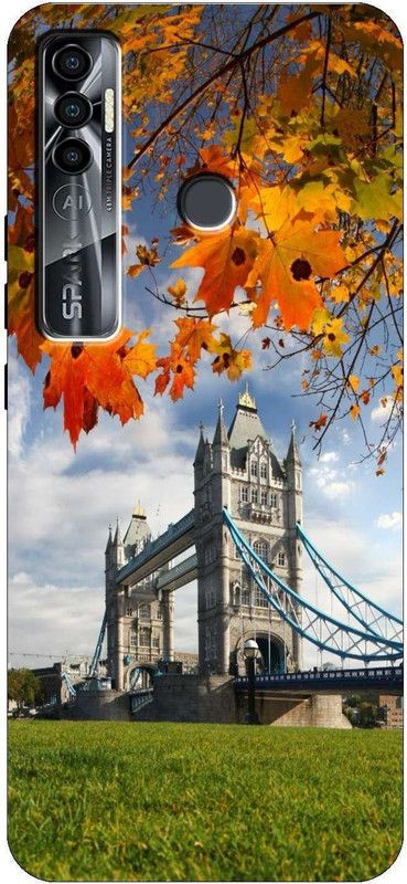 royal eshop 15 Back Cover for Tecno Spark 7 Pro  (Multicolor, Shock Proof, Silicon, Pack of: 1)