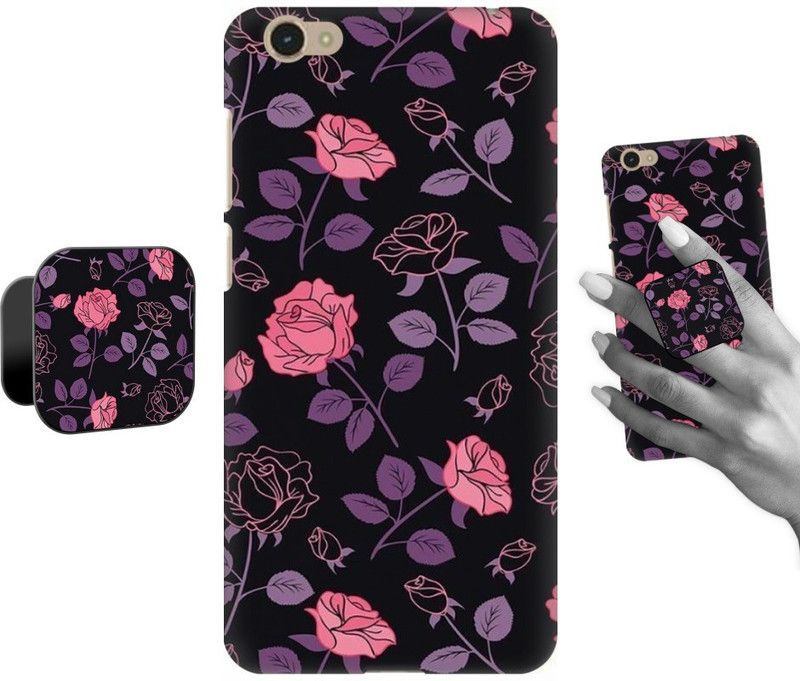 COBIERTAS Back Cover for Vivo Y55L  (Multicolor, Cases with Holder)