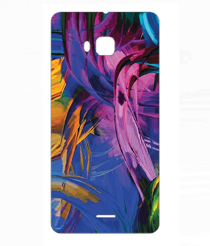 Snooky Lava A68 Mobile Skin  (Multicolor)