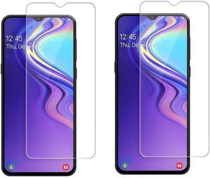 SRT Tempered Glass Guard for Samsung Galaxy M20, Samsung Galaxy A10  (Pack of 2)