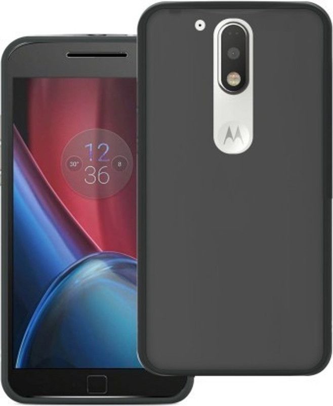 Cermarise Back Cover for Motorola Moto G (4th Generation) Plus  (Black, Camera Bump Protector, Pack of: 1)