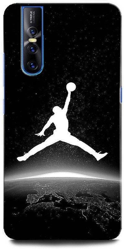 INTELLIZE Back Cover for Vivo V15 Pro 1818 BASKETBALL, SPORTS, PLAYER, BLACKMAMBA, JORDEN  (Multicolor, Hard Case, Pack of: 1)