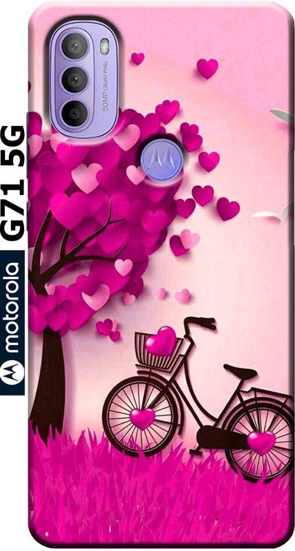 Sheorano Back Cover for Motorola Moto G71 5G 2520  (Multicolor, Flexible, Silicon, Pack of: 1)