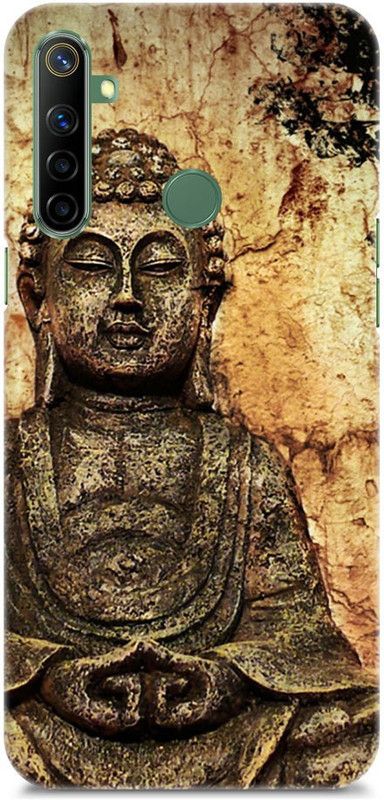 Chiraiyaa Back Cover for Realme Narzo 10  (Brown, Gold, Hard Case, Pack of: 1)