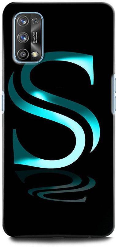 ORBIQE Back Cover for Realme 7 Pro RMX2170 S, S LETTER, S ALPHABET, DESIGN  (Multicolor, Hard Case, Pack of: 1)