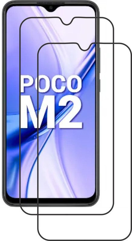 M A ZONE Impossible Screen Guard for Xiaomi POCO M2  (Pack of 2)