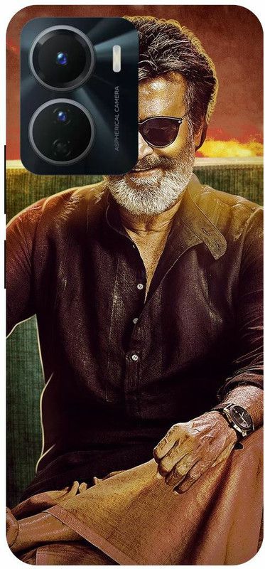 COVERJET Back Cover for VIVO Y16-RAJNIKANTH- SOUTH- HERO- ACTOR  (Brown, Hard Case, Pack of: 1)