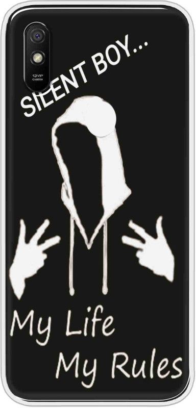RM Style Back Cover for Redmi 9A  (Multicolor, Waterproof, Silicon, Pack of: 1)