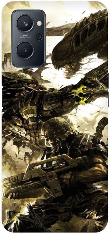 Zaplab Back Cover for OPPO K10, CPH2373 Call Of Duty Games Printed Back cover  (Multicolor, Hard Case, Pack of: 1)