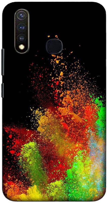 CROKIAN Back Cover for Vivo Y19 Colour Back Cover  (Multicolor, Hard Case, Pack of: 1)