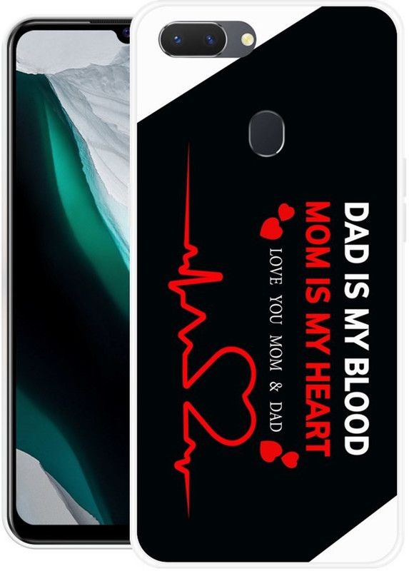 DESILOVE Back Cover for Realme 2, Oppo A5  (Multicolor, Grip Case, Silicon)