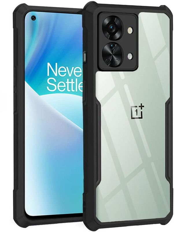 BRENZZ Back Cover for OnePlus Nord 2T  (Transparent, Shock Proof, Pack of: 1)
