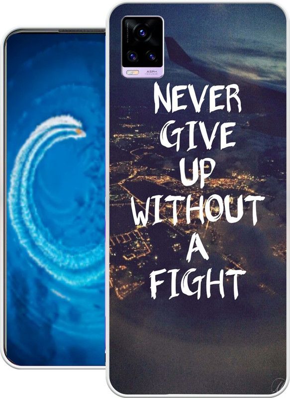 Print maker Back Cover for Vivo V20  (Multicolor, Grip Case, Silicon, Pack of: 1)