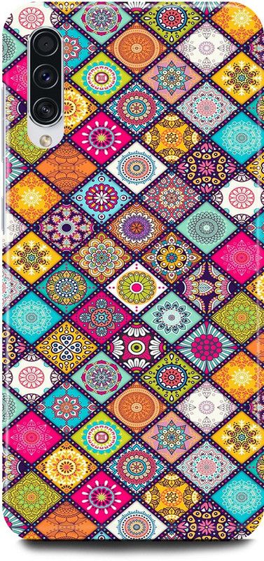 JUGGA Back Cover for SAMSUNG Galaxy A70s, MANDALA, ART, ABSTRACT, ART, COLORFUL  (Multicolor, Hard Case, Pack of: 1)