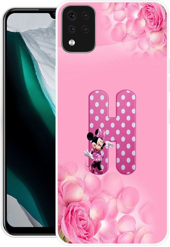 BLUEBUG Back Cover for LG K42  (Pink, Grip Case, Silicon, Pack of: 1)