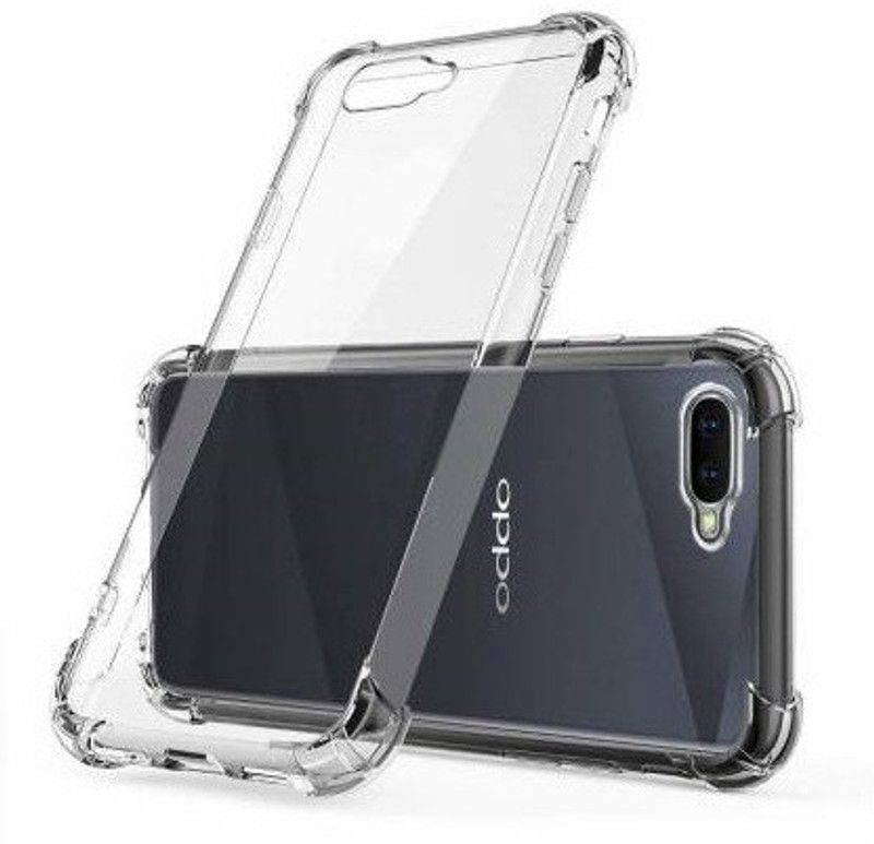 AKSHUD Back Cover for OPPO K1  (Transparent, Shock Proof, Silicon, Pack of: 1)