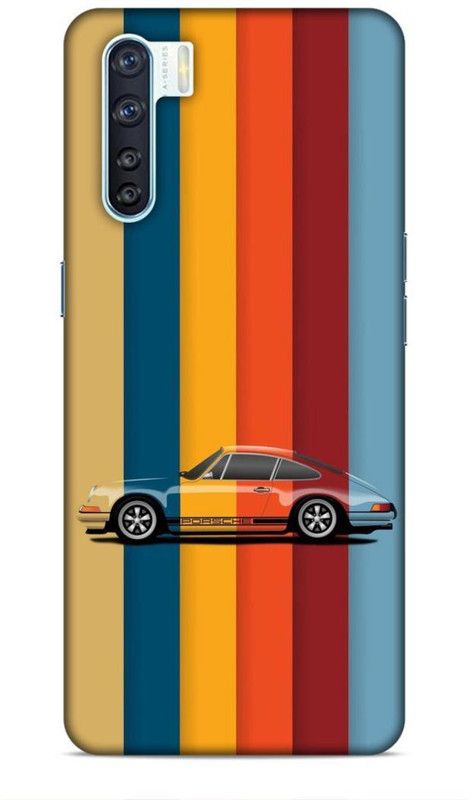 Lucent Crafts Back Cover for Oppo F15  (Multicolor, 3D Case)