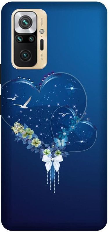GRAFIQE Back Cover for REDMI Note 10 Pro Max M2101K6I LOVE, SMILE, EMOJI, HAPPY, FUNNY, HEART  (Multicolor, Shock Proof, Pack of: 1)