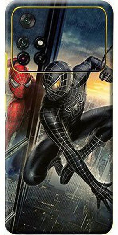 BUGGU Spiderman with venom POCO X4 PRO 5G Back Skin Guard, Mi POCO X4 PRO 5G Mobile Skin  (Ultra Spiderman with venom Lion Skin Matte Finish, Skin (Back+Side+Camera))